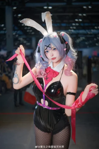 Cosplay｜兔子洞 初音未来@重生之我要毁灭世界-殇恋社区