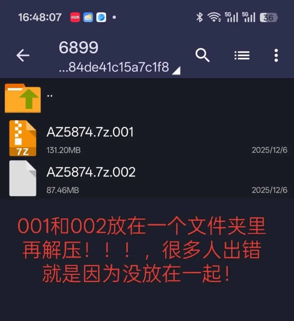图片[4]-小白必看！资源下载与解压教程！-绘梨衣の小怪兽